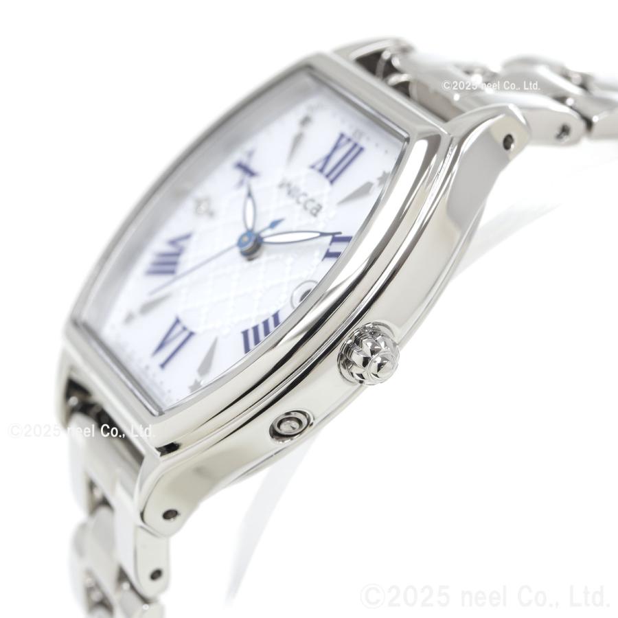 wicca（ウィッカ） シチズン ソーラーテック 電波時計 レディース KS4