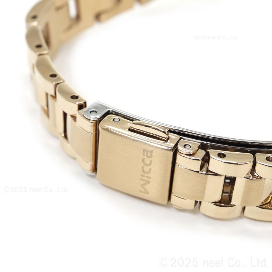 wicca（ウィッカ） シチズン ソーラーテック 電波時計 限定 レディース