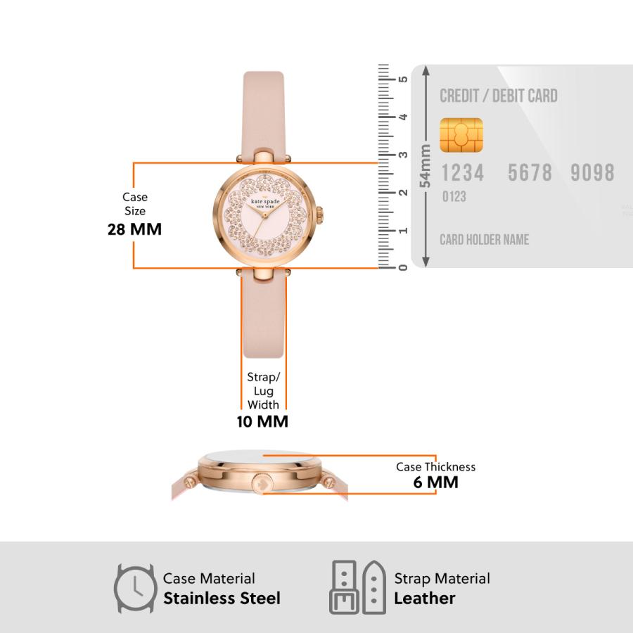 ケイトスペード ニューヨーク ホーランド 腕時計 ピンクゴールド シェル ホーランド ケイトスペード ニューヨーク kate spade new york