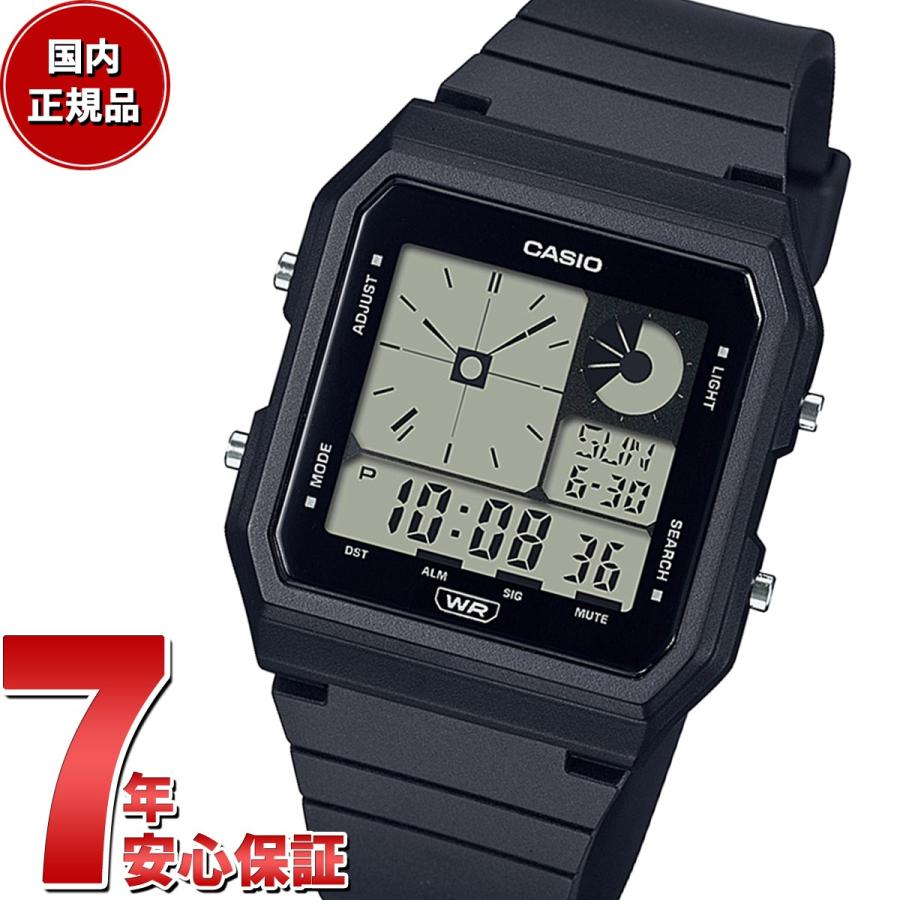 ○新品未使用 CASIO LF-20W-1AJF ブラック チプカシ チープカシオ