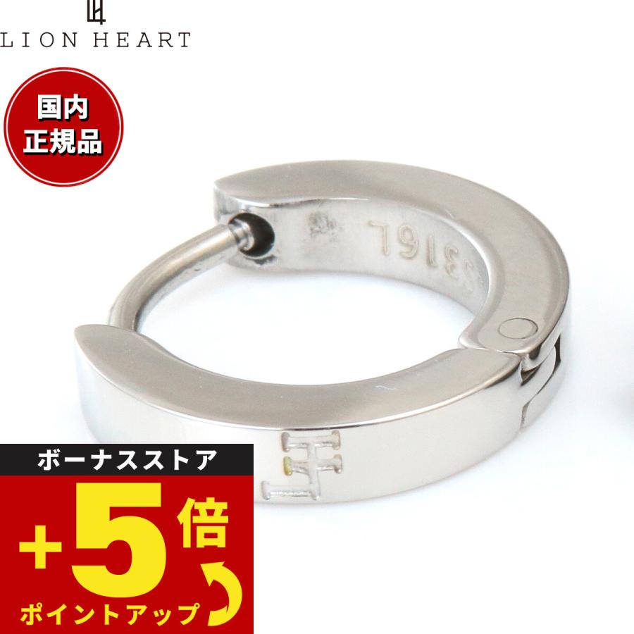 LION HEART（ライオンハート） ピアス アクセサリー フープピアス 片耳