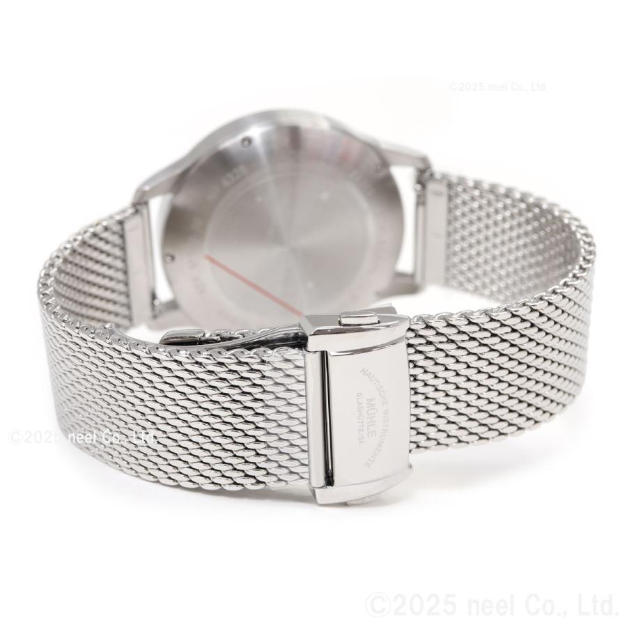 （ノベルティー付き）ミューレ グラスヒュッテ Muhle Glashutte パノヴァ ブルー Panova 腕時計 M1-40-72-MB-IIの画像