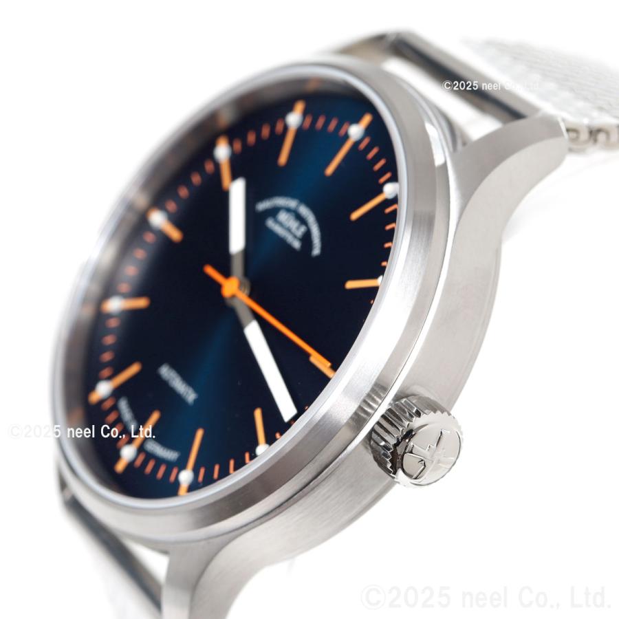 （ノベルティー付き）ミューレ グラスヒュッテ Muhle Glashutte パノヴァ ブルー Panova 腕時計 M1-40-72-MB-IIの画像