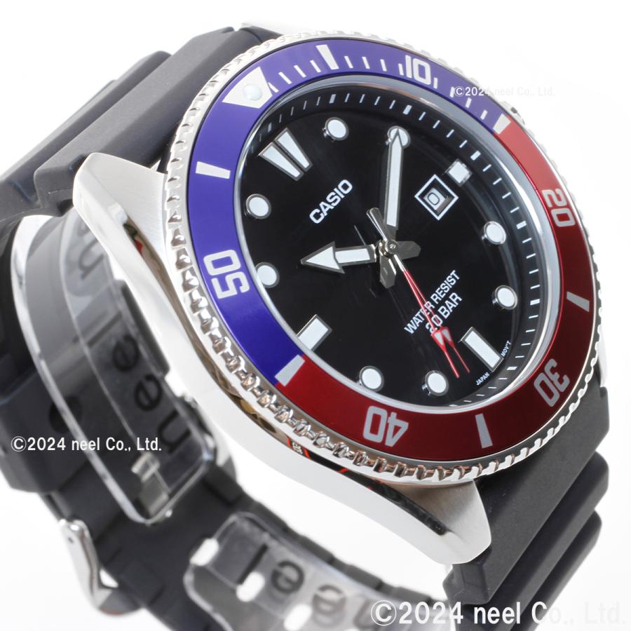 スタンダード STANDARD カシオ CASIO 腕時計 MDV-107-1A3JFの画像