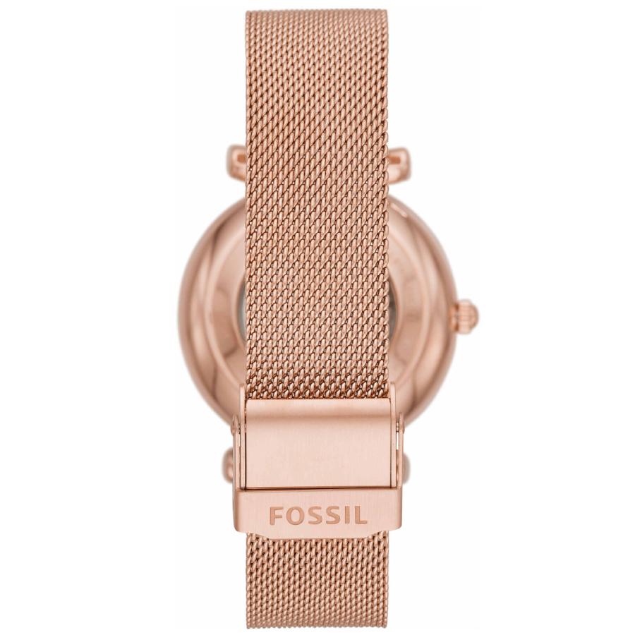CARLIE フォッシル FOSSIL 腕時計 レディース 自動巻き オートマティック ローズゴールドトーン ME3175 : neel ...