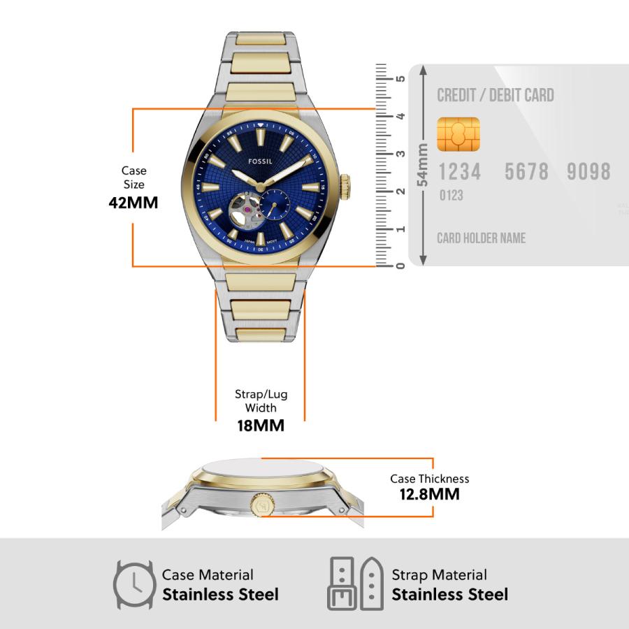 FOSSIL（フォッシル） （ノベルティー付き）フォッシル 腕時計 自動