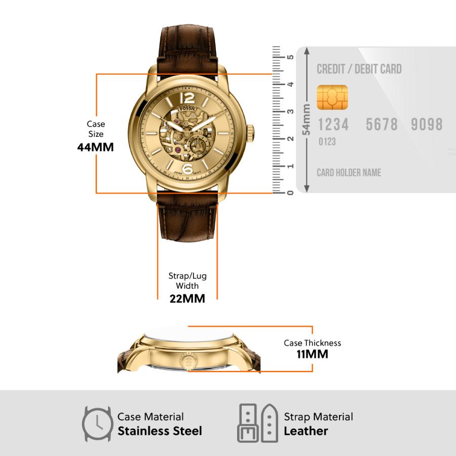 FOSSIL（フォッシル） （ノベルティー付き）フォッシル 腕時計 自動