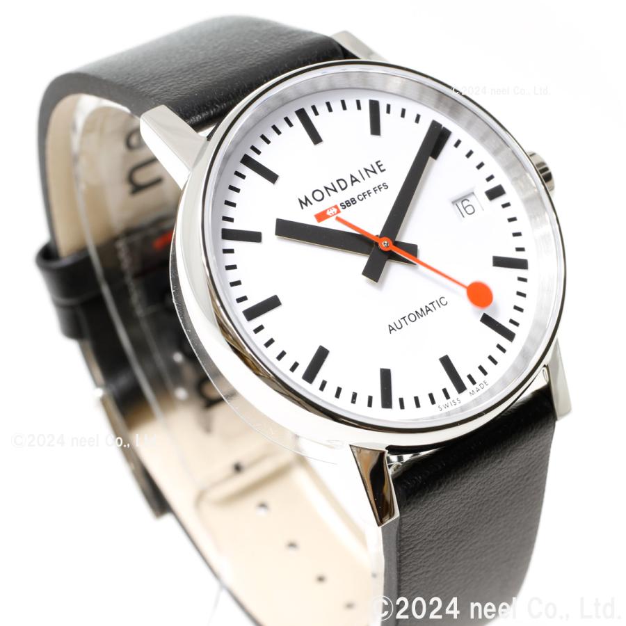 （ノベルティー付き）モンディーン MONDAINE 自動巻き 腕時計 レディース エヴォ2 オートマティック 35mm MSE.35610.LBVの画像
