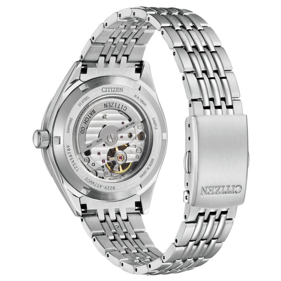 CITIZEN XC シルバー美品 CITIZEN COLLECTION シチズンコレクション メカニカル 自動巻き 腕時計