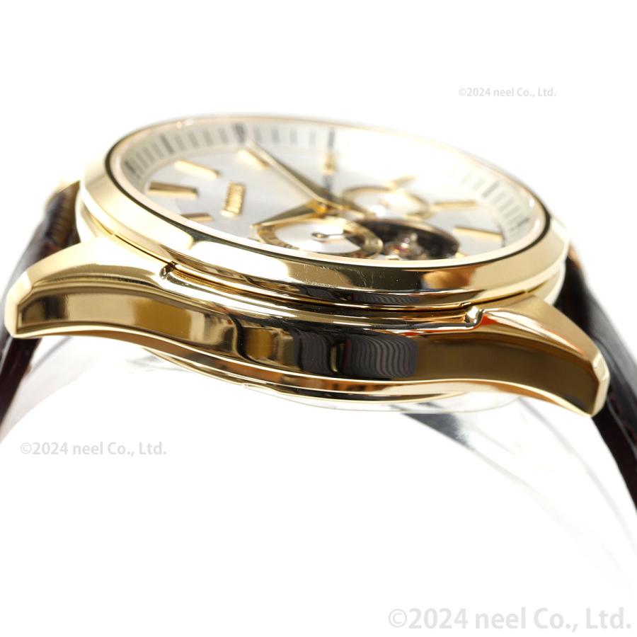 シチズンコレクション メカニカル 自動巻き 腕時計 メンズ NP1013-02P CITIZEN COLLECTION オープンハートの画像