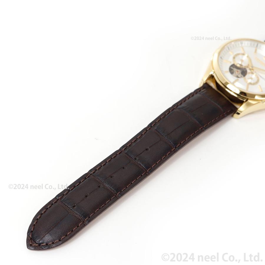 シチズンコレクション メカニカル 自動巻き 腕時計 メンズ NP1013-02P CITIZEN COLLECTION オープンハートの画像