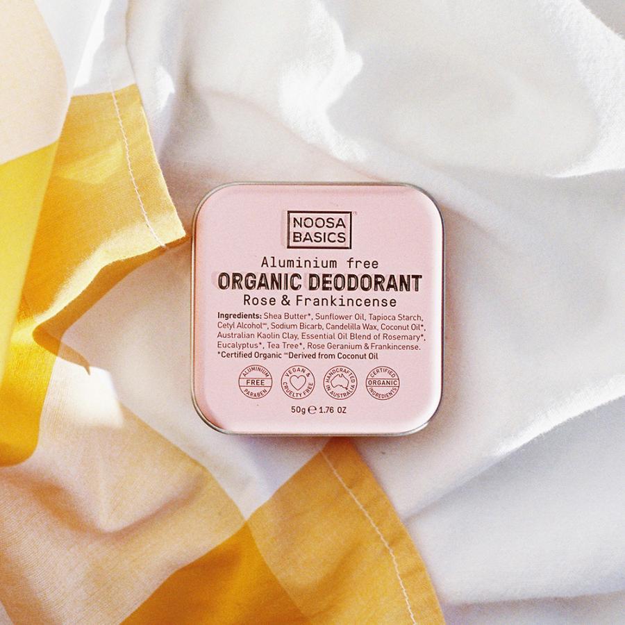 NOOSA BASICS ボディバター ローズ＆フランキンセンス 50g×3点【送料無料】の画像