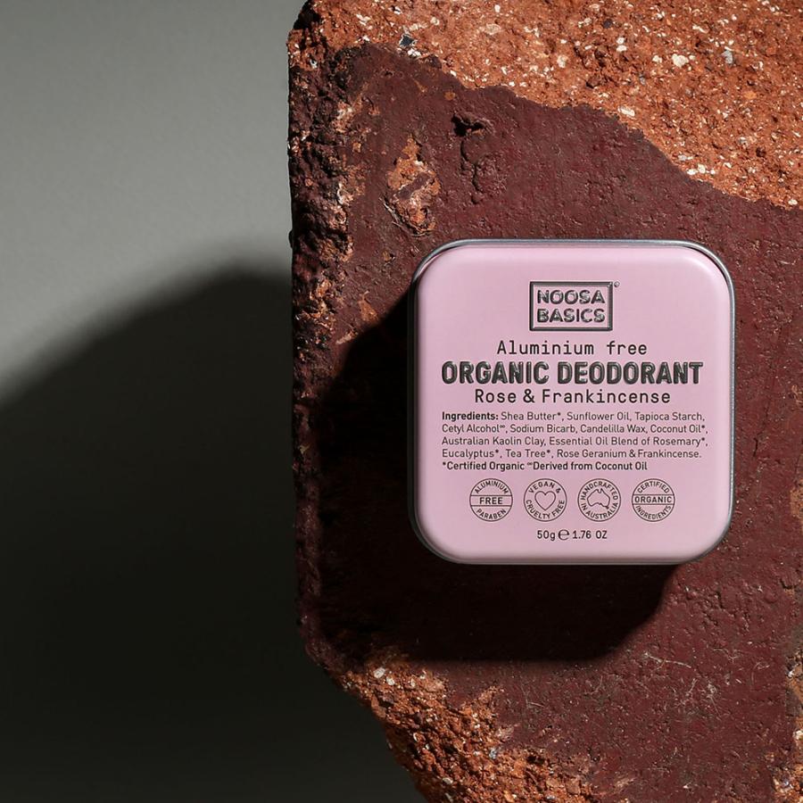 NOOSA BASICS ボディバター ローズ＆フランキンセンス 50g×3点【送料無料】の画像
