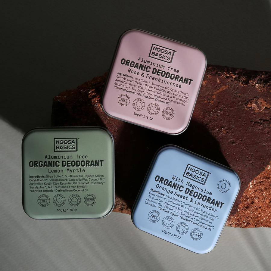 NOOSA BASICS ボディバター レモンマートル 50g×3点【送料無料】の画像