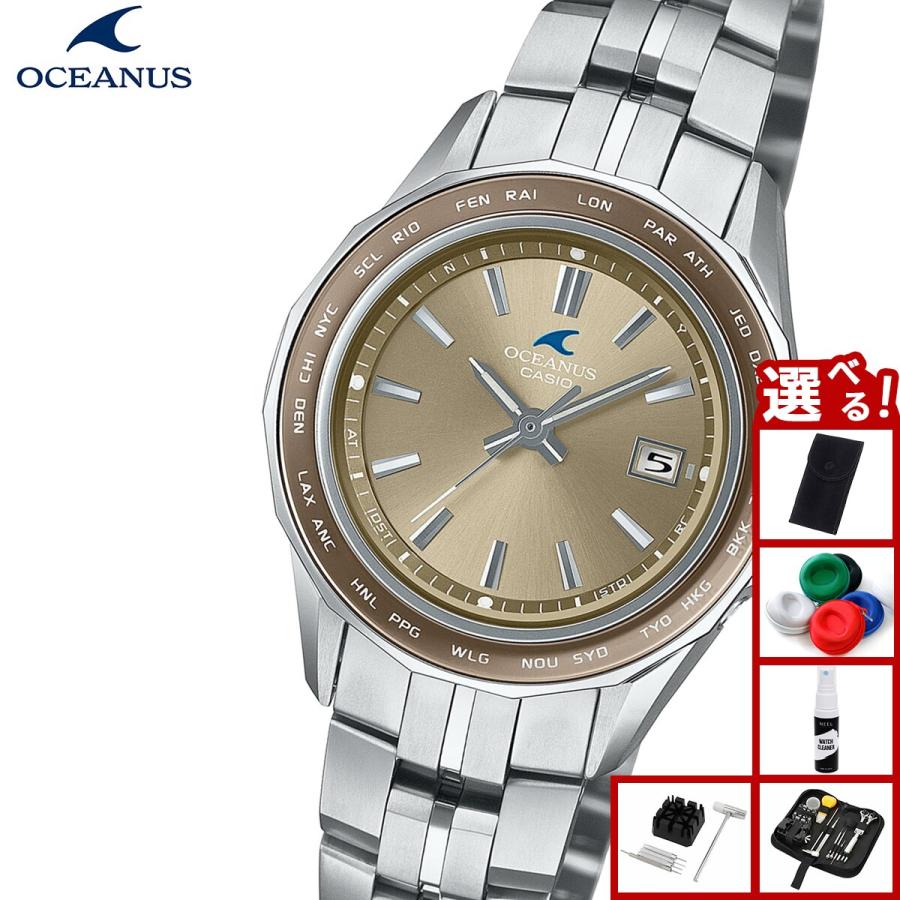 OCEANUS マンタ　レディースソーラー電波時計 楽天市場】【選べる特典付！】カシオ オシアナス マンタ CASIO