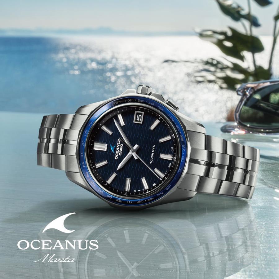 OCEANUS ノベルティー付き!オシアナス マンタ 電波ソーラー OCEANUS ノベルティー付き!オシアナス マンタ 電波ソーラー