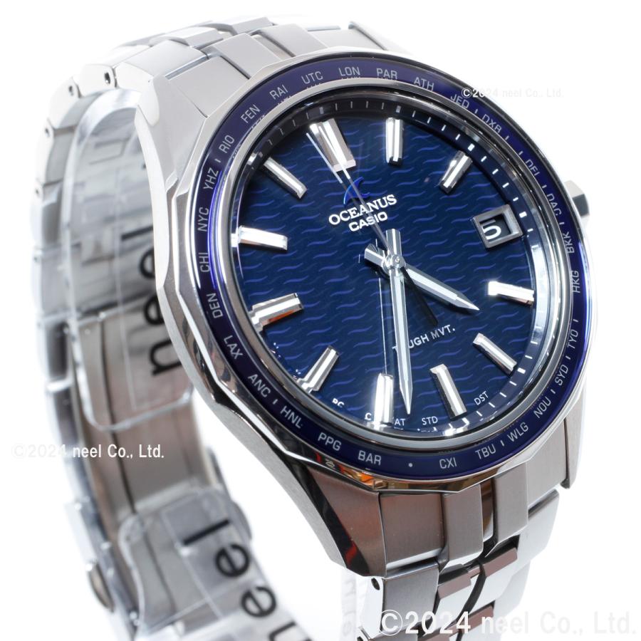 OCEANUS ノベルティー付き!オシアナス マンタ 電波ソーラー OCEANUS ノベルティー付き!オシアナス マンタ 電波ソーラー
