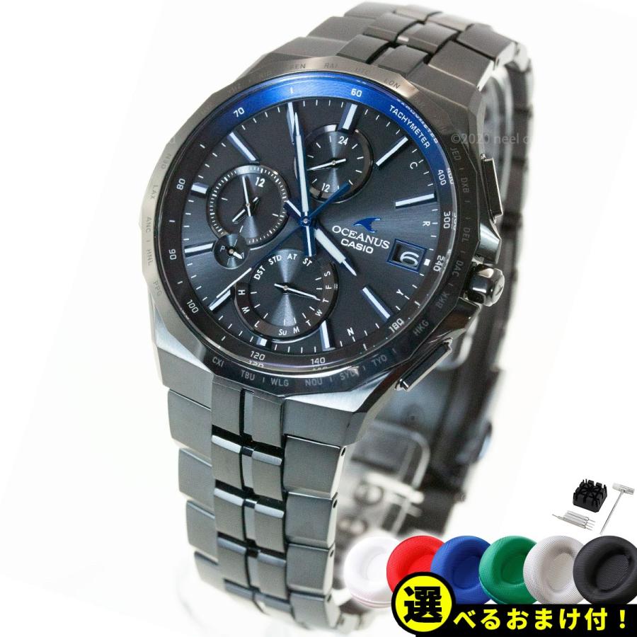 OCEANUS ノベルティー付き!オシアナス マンタ 電波ソーラー OCEANUS ノベルティー付き!オシアナス マンタ 電波ソーラー