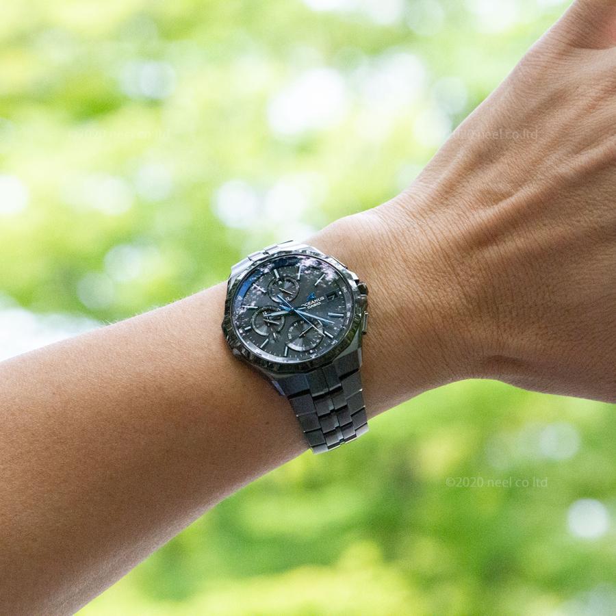 OCEANUS ノベルティー付き!オシアナス マンタ 電波ソーラー OCEANUS ノベルティー付き!オシアナス マンタ 電波ソーラー