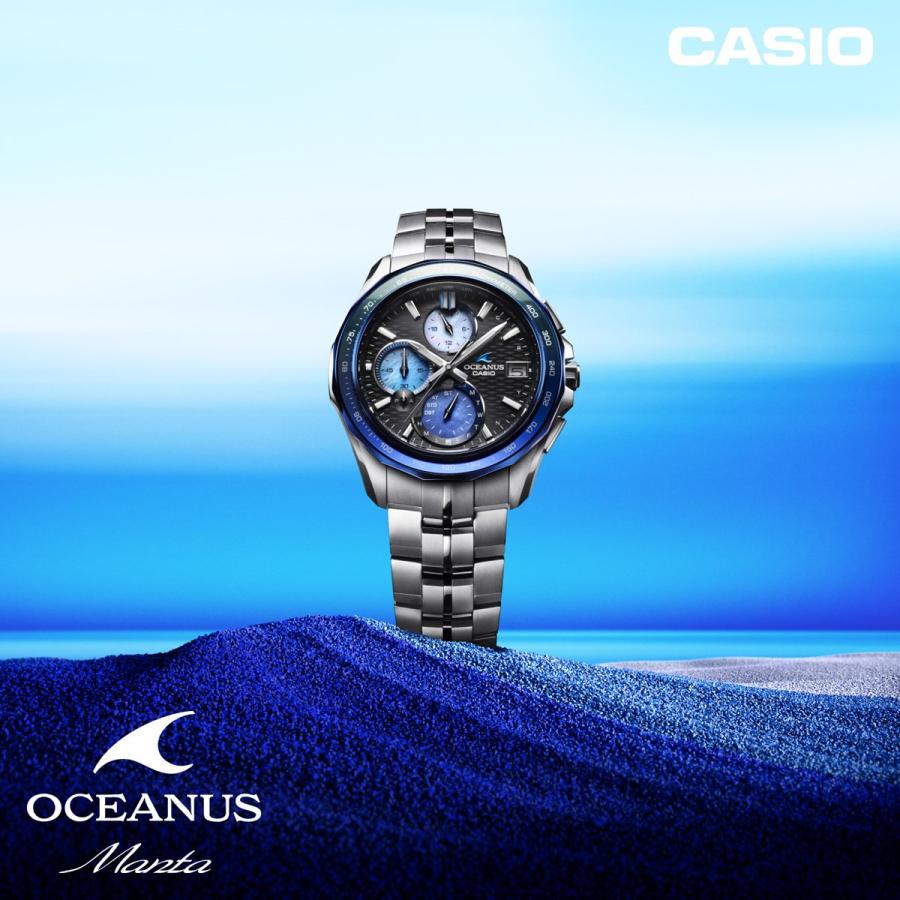 OCEANUS オシアナス マンタ 電波ソーラー INDIGO OCEAN 阿波藍 限定