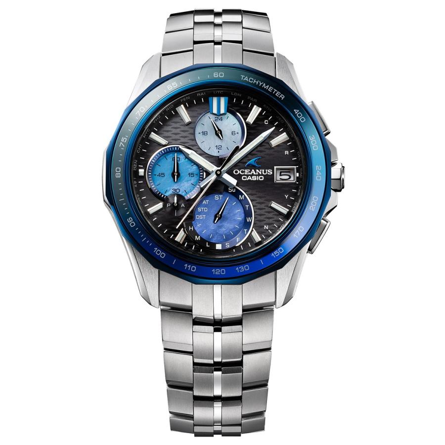OCEANUS オシアナス マンタ 電波ソーラー INDIGO OCEAN 阿波藍 限定