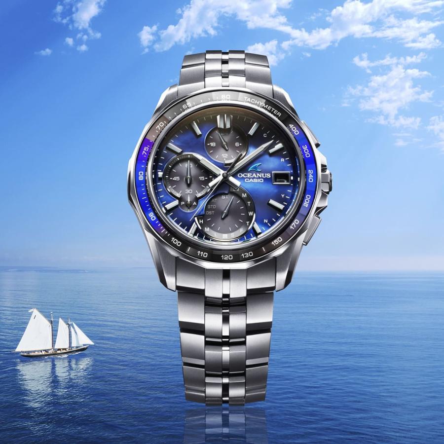 OCEANUS ノベルティー付き！オシアナス マンタ 電波ソーラー OCW 