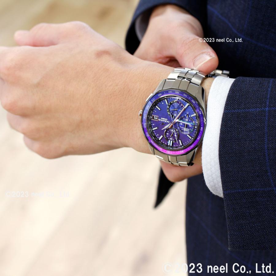 OCEANUS ノベルティー付き!オシアナス マンタ 電波ソーラー OCEANUS ノベルティー付き!オシアナス マンタ 電波ソーラー
