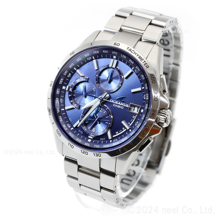 OCEANUS ノベルティー付き!オシアナス 電波ソーラー 腕時計 OCEANUS ノベルティー付き!オシアナス 電波ソーラー 腕時計