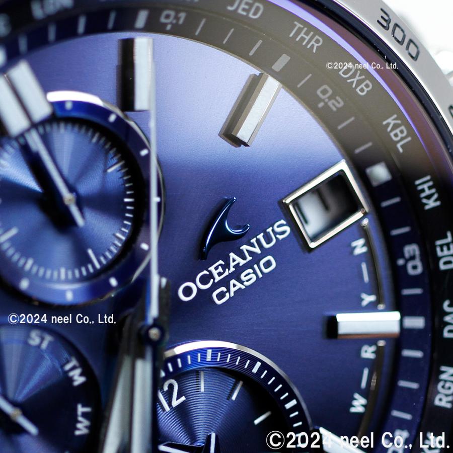 OCEANUS ノベルティー付き!オシアナス 電波ソーラー 腕時計 OCEANUS ノベルティー付き!オシアナス 電波ソーラー 腕時計