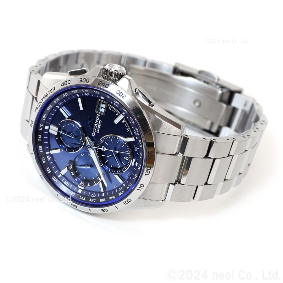 OCEANUS ノベルティー付き!オシアナス 電波ソーラー 腕時計 OCEANUS ノベルティー付き!オシアナス 電波ソーラー 腕時計
