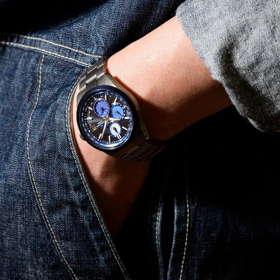 OCEANUS オシアナス 電波ソーラー INDIGO OCEAN 阿波藍 限定 腕時計 