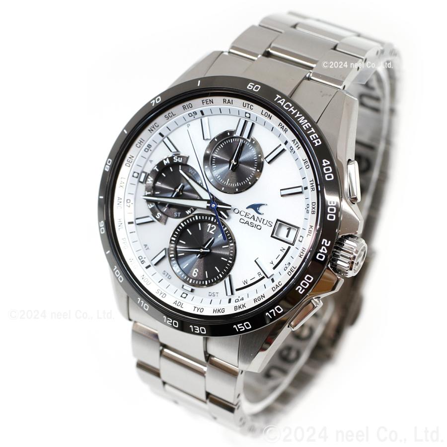OCEANUS （ノベルティー付き）オシアナス 電波ソーラー 腕時計