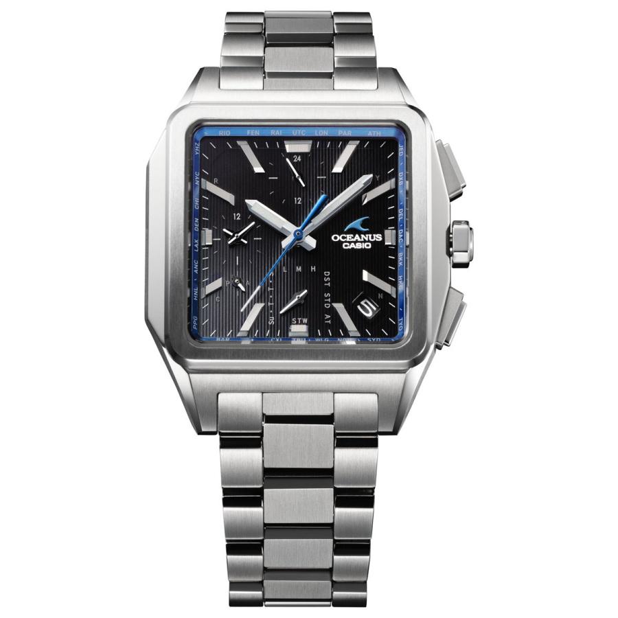 【超希少】カシオ　オシアナス　OCW-T5000-1AJF 箱説保　コマ付 OCEANUS （豪華おまけ有） オシアナス 電波ソーラー 腕時計