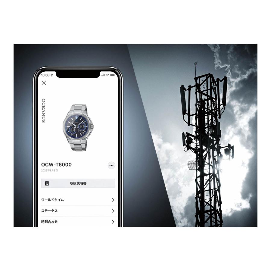 OCEANUS ノベルティー付き!オシアナス 電波ソーラー 腕時計 OCEANUS ノベルティー付き!オシアナス 電波ソーラー 腕時計