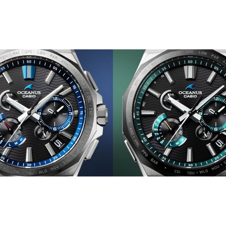 OCEANUS ノベルティー付き!オシアナス 電波ソーラー 腕時計 OCEANUS ノベルティー付き!オシアナス 電波ソーラー 腕時計
