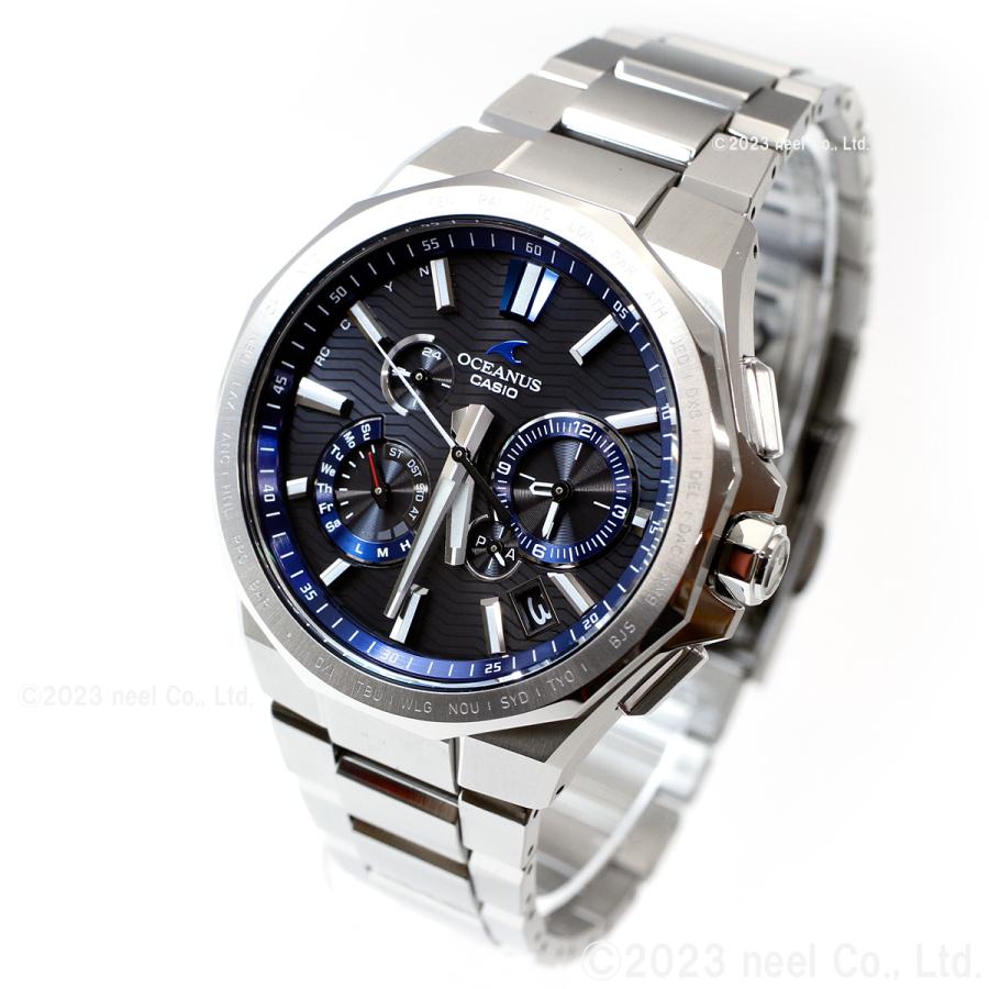OCEANUS ノベルティー付き!オシアナス 電波ソーラー 腕時計 OCEANUS ノベルティー付き!オシアナス 電波ソーラー 腕時計