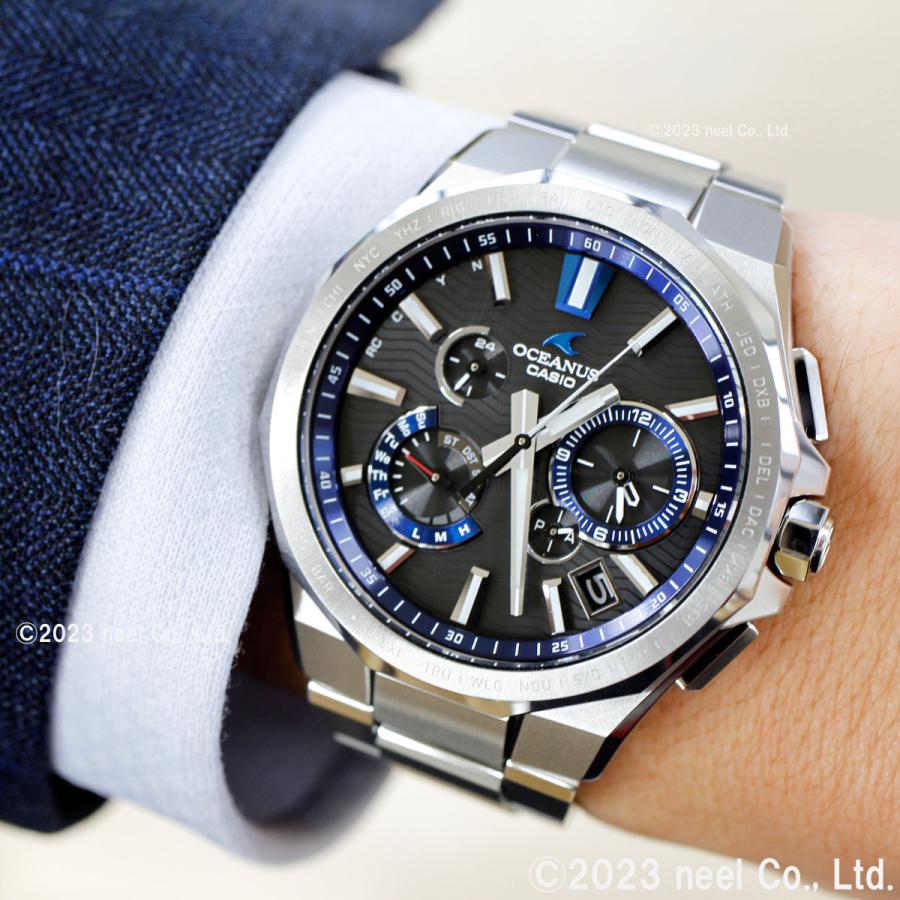OCEANUS ノベルティー付き!オシアナス 電波ソーラー 腕時計 OCEANUS ノベルティー付き!オシアナス 電波ソーラー 腕時計