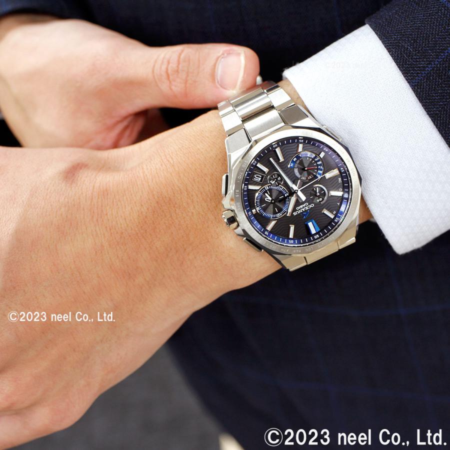 OCEANUS ノベルティー付き!オシアナス 電波ソーラー 腕時計 OCEANUS ノベルティー付き!オシアナス 電波ソーラー 腕時計