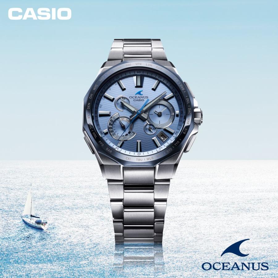 OCEANUS ノベルティー付き!オシアナス 電波ソーラー 腕時計 OCEANUS ノベルティー付き!オシアナス 電波ソーラー 腕時計