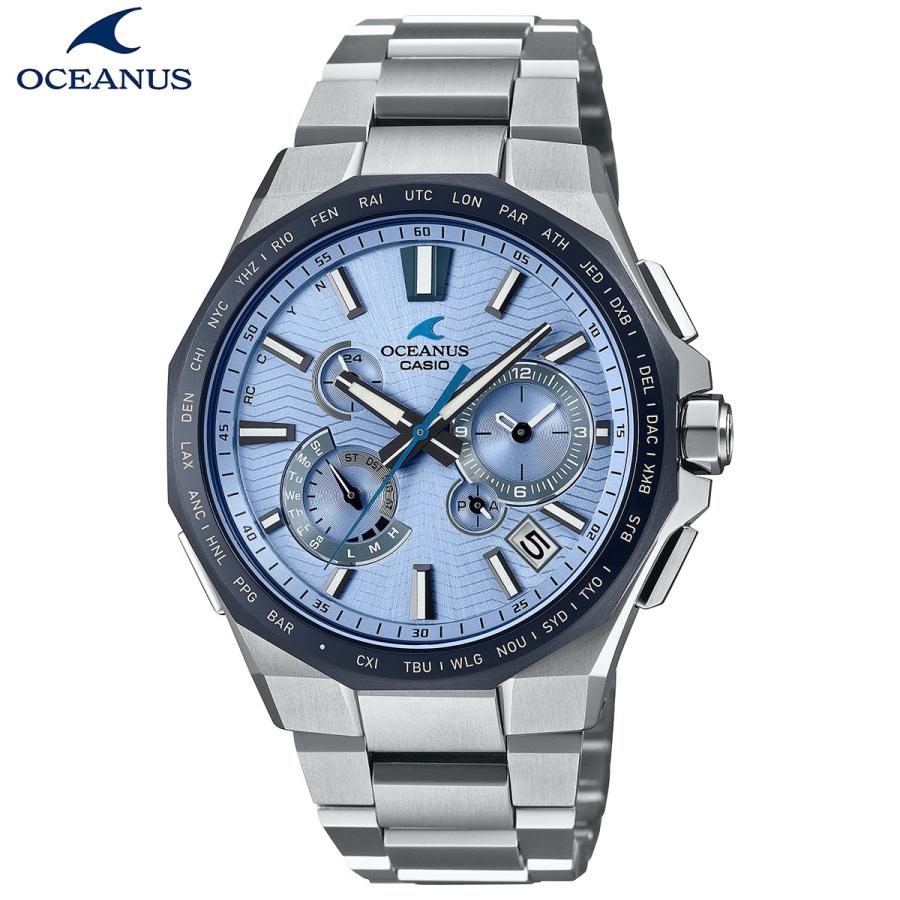 OCEANUS ノベルティー付き!オシアナス 電波ソーラー 腕時計 OCEANUS ノベルティー付き!オシアナス 電波ソーラー 腕時計
