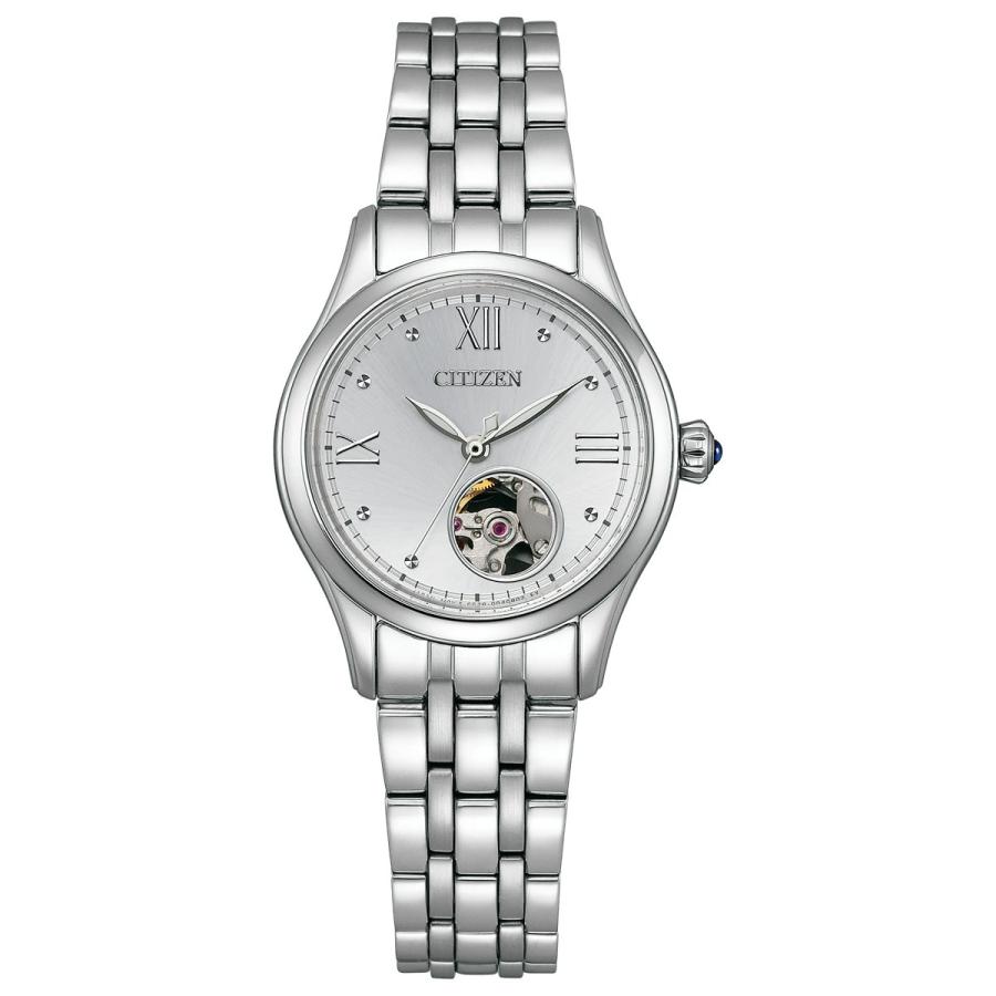 と*ん様 美品　citizen オープンハート　レディース　自動巻　シチズン　コ シチズンコレクション CITIZEN COLLECTION メカニカル 自動巻き