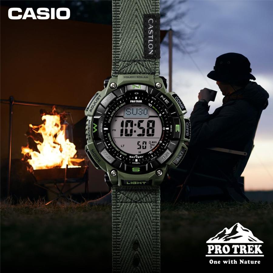 PRO TREK プロトレック ソーラー 腕時計 メンズ PRG-340B-3JF カシオ