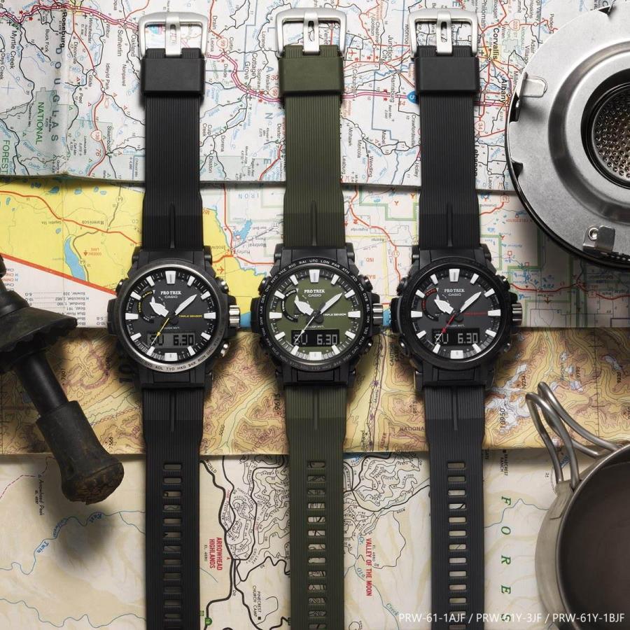 PRO TREK プロトレック 電波ソーラー 腕時計 メンズ PRW-61Y PRO TREK プロトレック 電波ソーラー 腕時計 メンズ PRW-61Y
