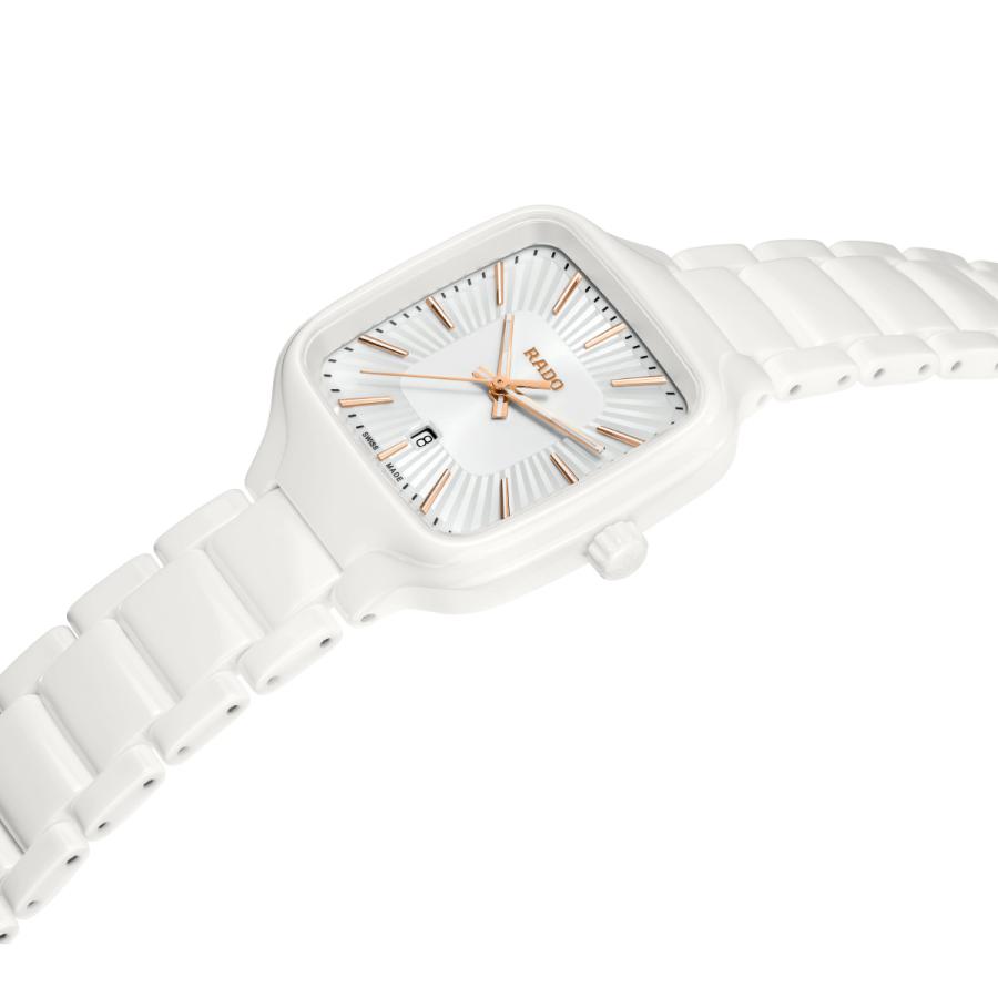 ラドー トゥルー スクエア R27072012 未使用 デイト ハイテクセラミックス クオーツ レディース 腕時計 ラドー RADO トゥルー スクエア R27072012 未使用 デイト ハイテク