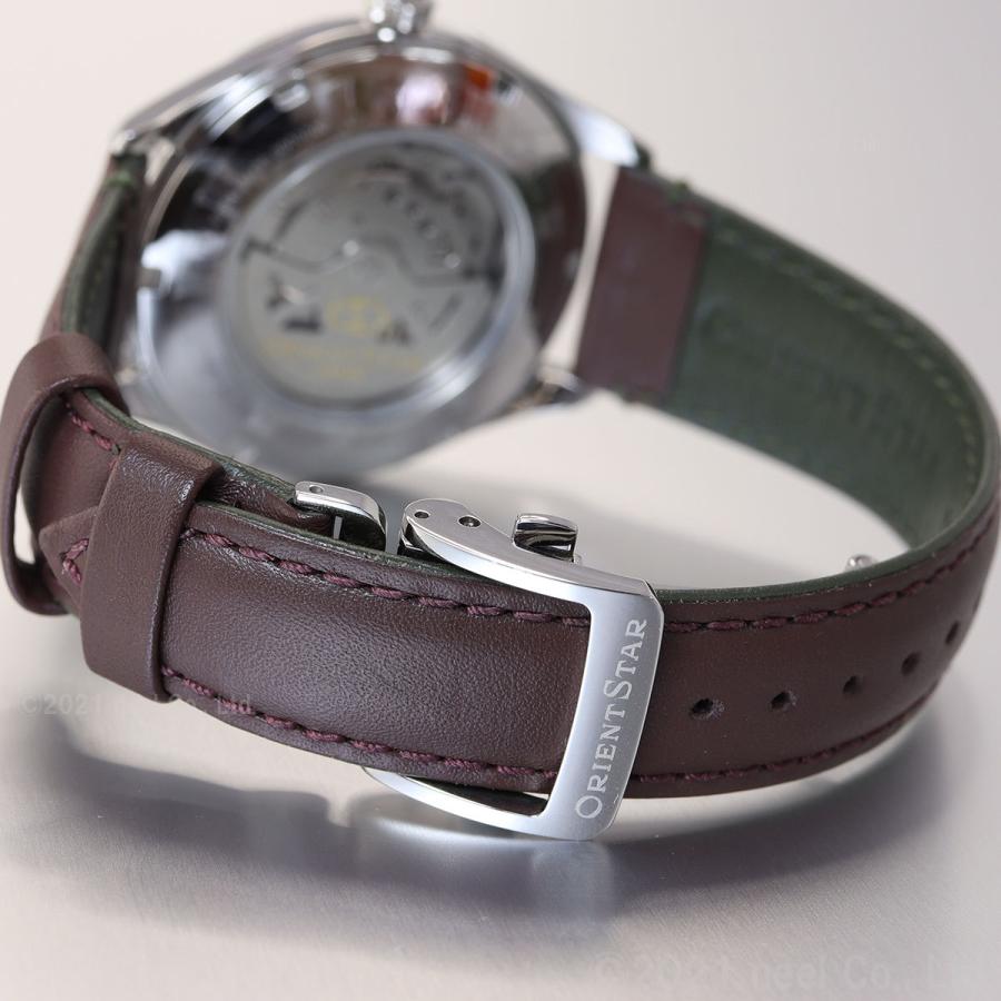 動作品 オリエントスター クラシック セミスケ ブラウン メンズ 自動巻 腕時計 ORIENT STAR（オリエントスター） 腕時計 メンズ 自動巻き 機械式