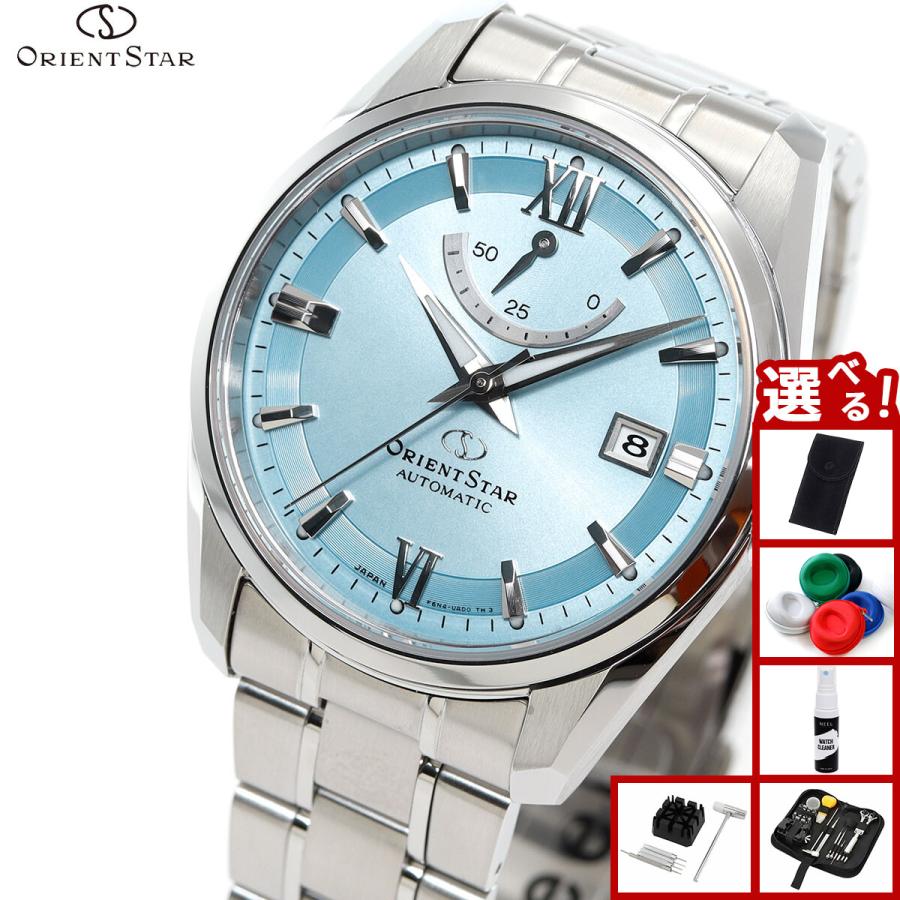 【超希少】オリエントスター　自動巻　ターコイズブルー　箱付　RK-AU0109L ORIENT STAR （ノベルティー付き）オリエントスター