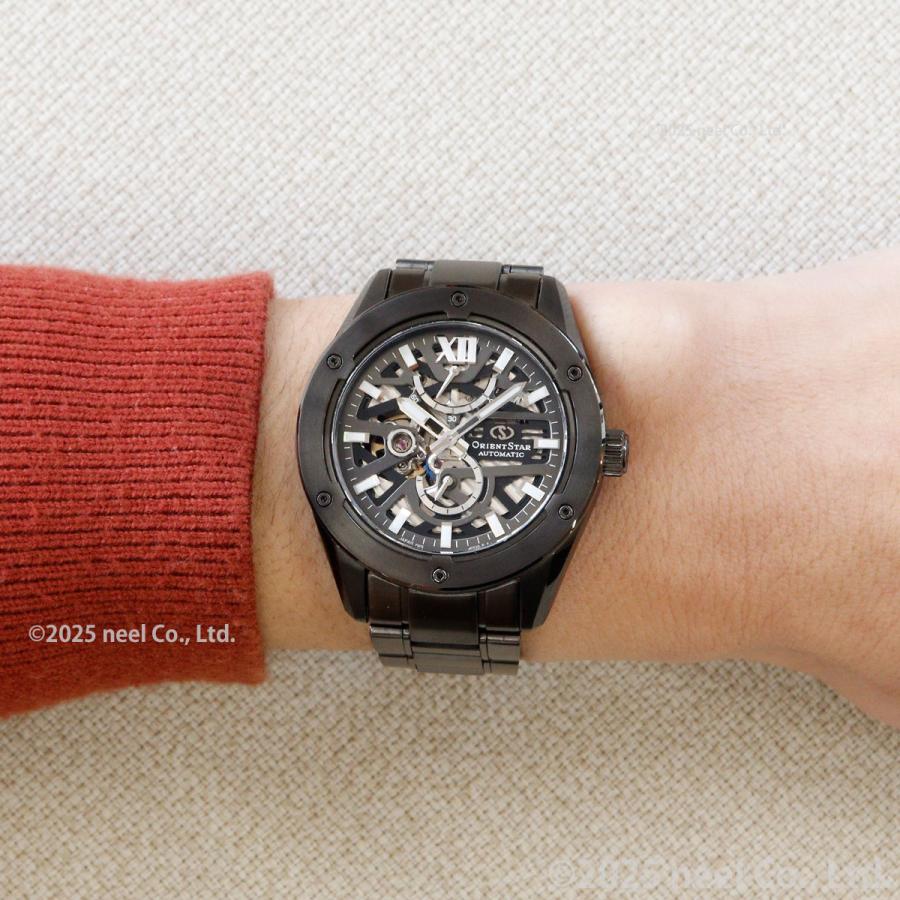 専用　オリエントスターアバンギャルド　ブラック　レッド　自動巻 ORIENT STAR （ノベルティー付き）オリエントスター 腕時計 自動