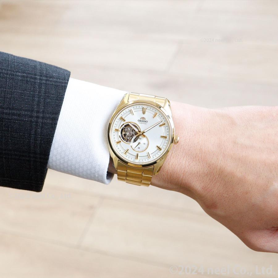 [オリエント]自動巻き腕時計 オートマティックRN-AR0007S オリエント コンテンポラリー セミスケルトン RN-AR0007S メンズ