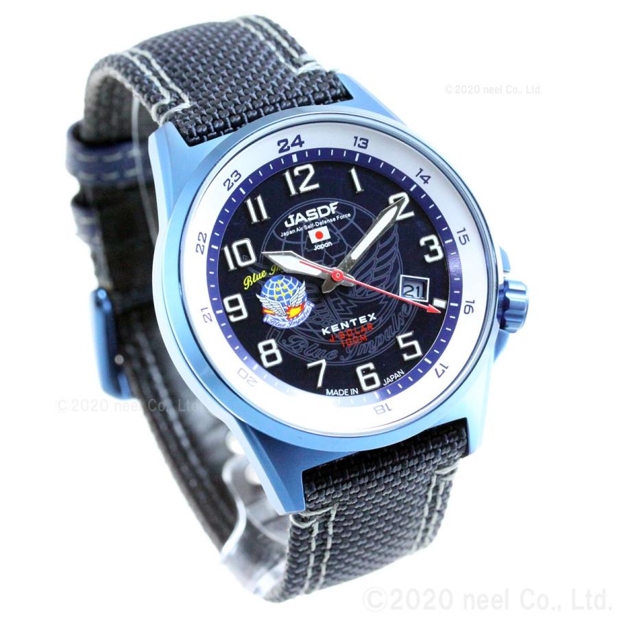 倍々+5倍！最大ポイント30倍！本日限定！ケンテックス KENTEX 腕時計 日本製 JSDF 航空自衛隊モデル ソーラー メンズ S715M-7｜neel｜07