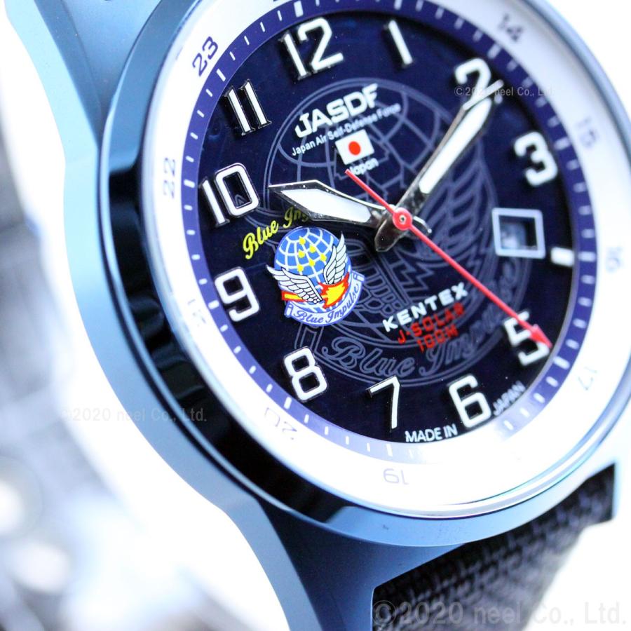 倍々+5倍！最大ポイント30倍！本日限定！ケンテックス KENTEX 腕時計 日本製 JSDF 航空自衛隊モデル ソーラー メンズ S715M-7｜neel｜10